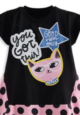Denokids Print/ Gestreift schwarz 104 - 2