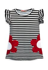 Denokids Kleid Gestreift multicolor 98 - 0