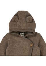 Müsli by Green Cotton Unifarben dunkelbraun 56/62 - 2