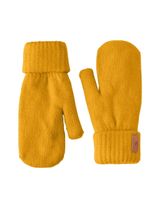 BabyMocs Handschuhe Fleece senfgelb Onesize Eltern - 0