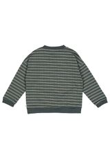 Müsli by Green Cotton Sweatshirt Streifen grün 104 - 1
