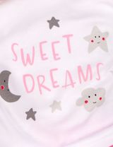 Baby Sweets 2 Teile Set Sweet Dreams Mädchen Sterne weiß 1 Monat (56) - 5