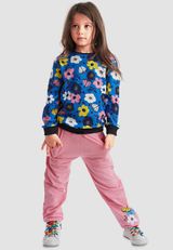Mädchen Hoose Set pink 104 - 7