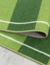 Teppich Fußball Spielfeld Antirutsch grün 80x120 - 4