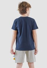 Denokids Print dunkelblau 104 - 8