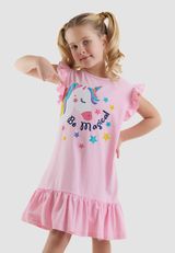 Denokids Unifarben pink 128 - 4