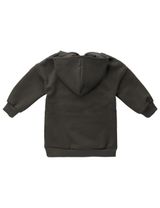 MaBu Kids Hoodie Bruno, der Eisbär Oversize dunkelgrau 116 (5-6 Jahre) - 1