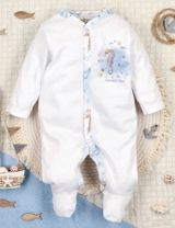 NINI Grenouillère Faune Marine Bleu - 4