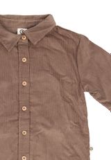 Müsli by Green Cotton Hemd Unifarben braun 122 - 2