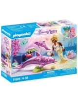 Playmobil 28 Teile PLAYMOBIL® Meerjungfrau mit Delfinen Princess Magic 10x7x9 cm 4+ Jahre bunt - 0