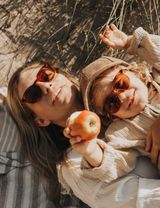 BabyMocs Sonnenbrille Klassisch 100% UV-Schutz (UV400) bernstein Onesize Eltern - 3