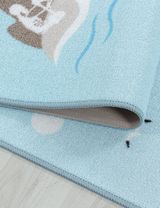 Teppich Spielbrett Antirutsch blau 80x120 - 4