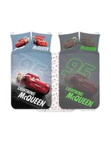 Disney 2 pièces Linge de lit Cars 135x100 cm Gris foncé - 0