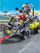 Playmobil 59 Teile PLAYMOBIL® SWAT Multi-Terrain-Quad City Action 11,5x9x8 cm 5+ Jahre bunt - 3