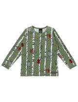 Villervalla Langarmshirt Winter grün - 0