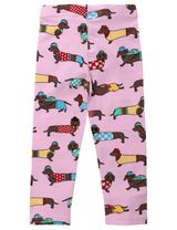 Villervalla Leggings Dackel himbeere 110 (4-5 Jahre) - 1