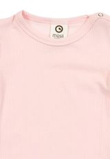Müsli by Green Cotton Kurzarmbody Unifarben rosa 56 - 2