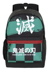 Demon Slayer Sutoriku-PLUS HS Rucksack 33x44x18 cm schwarz multicolor Onesize Kinder - 1