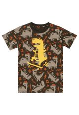 Denokids Print dunkelbraun 104 - 1
