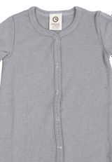 Müsli by Green Cotton Strampler Unifarben blau 80 - 2