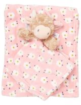 Snuggle Tots 2 pièces Ensemble Girafe Floral 75x75 cm Rose - 0
