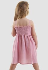 Kleid Mädchen pink 110 - 5
