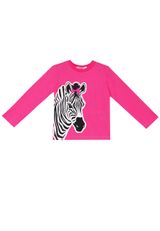 Denokids Zebra Fashion Baggy Pants Set Mädchen pink 104 - 1