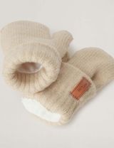 BabyMocs Handschuhe Fleece beige Onsesize Babys - 2