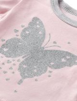 Baby Sweets T-Shirt Schmetterling Lieblingsstücke rosa 56 (Neugeborene) - 2