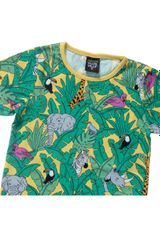 Villervalla T-Shirt Dschungel gelb 92 - 2