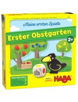 HABA Brettspiel Erster Obstgarten Meine ersten Spiele CE-zertifiziert 22,2x23,1x7 cm 2+ Jahre bunt - 0