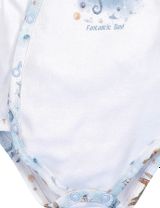 NINI Body croisé Faune Marine 0-6 mois Bleu - 3