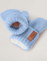 BabyMocs Handschuhe Fleece blau Onesize Kinder - 2