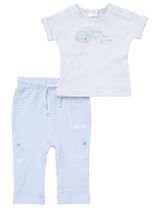 Rock A Bye Baby Boutique 2 pièces Ensemble Baleine Blanc - 0