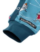 Villervalla Strampler Eislauf blau - 2