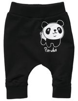 NINI Hose Panda schwarz 56 (Neugeborene) - 0