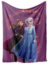Disney Decke Frozen Fleece 100x140 cm lila - 0