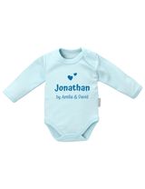 Baby Sweets Body Personalisierbar blau 68 (3-6 Monate) - 0