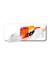 Brio 5 Teile Holzeisenbahn Schneeräumzug World CE-zertifiziert 12,6x4,6x13 cm 3+ Jahre rot - 4