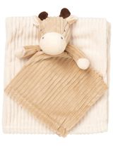 Snuggle Tots 2 pièces Ensemble Girafe 75x75 cm Beige - 0