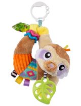 Playgro Sensory Friend Hängespielzeug Rassel 37 cm 0+ Monate bunt Faultier Salo - 0