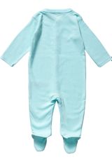 Aptex 51053163 Strampler mit Teddy-Print tuerkis 86/92 (18-24 Monate) - 1