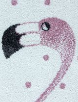Teppich Rund Flamingo grau 120x120 - 1