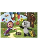 Masha and the Bear 100 Teile Puzzle Macha et l'Ours 5+ ans Multicolore - 1