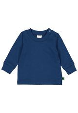 Fred s World by Green Cotton Babylangarmshirt Unifarben dunkelblau 56 - 0