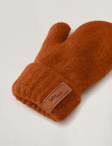 BabyMocs Handschuhe Fleece rot Onesize Kinder - 1