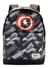 Marvel Captain America Scratches-FAN HS 41x30x18 cm grau Onesize Kinder - 1
