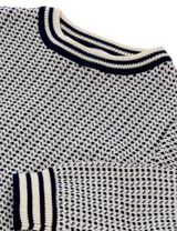 Ebbe Kids Pullover Swedish Fisherman Jacquard Weiß 122 (6-7 Jahre) - 2