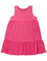 VENERE Kleid Punkte pink - 0