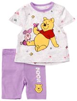 E Plus M 2 Teile Set Winnie Pooh Lila 74 (6-9 Monate) - 1